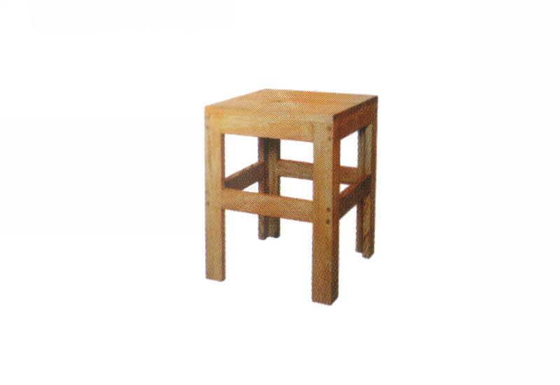 Tabouret fr�ne massif 