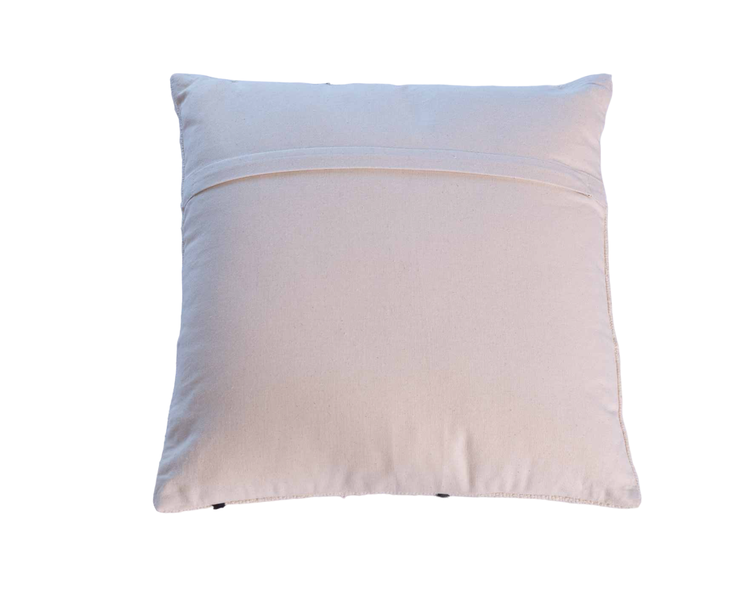 Coussin de canapé blanc cassé et noir "Chart" motif graphique