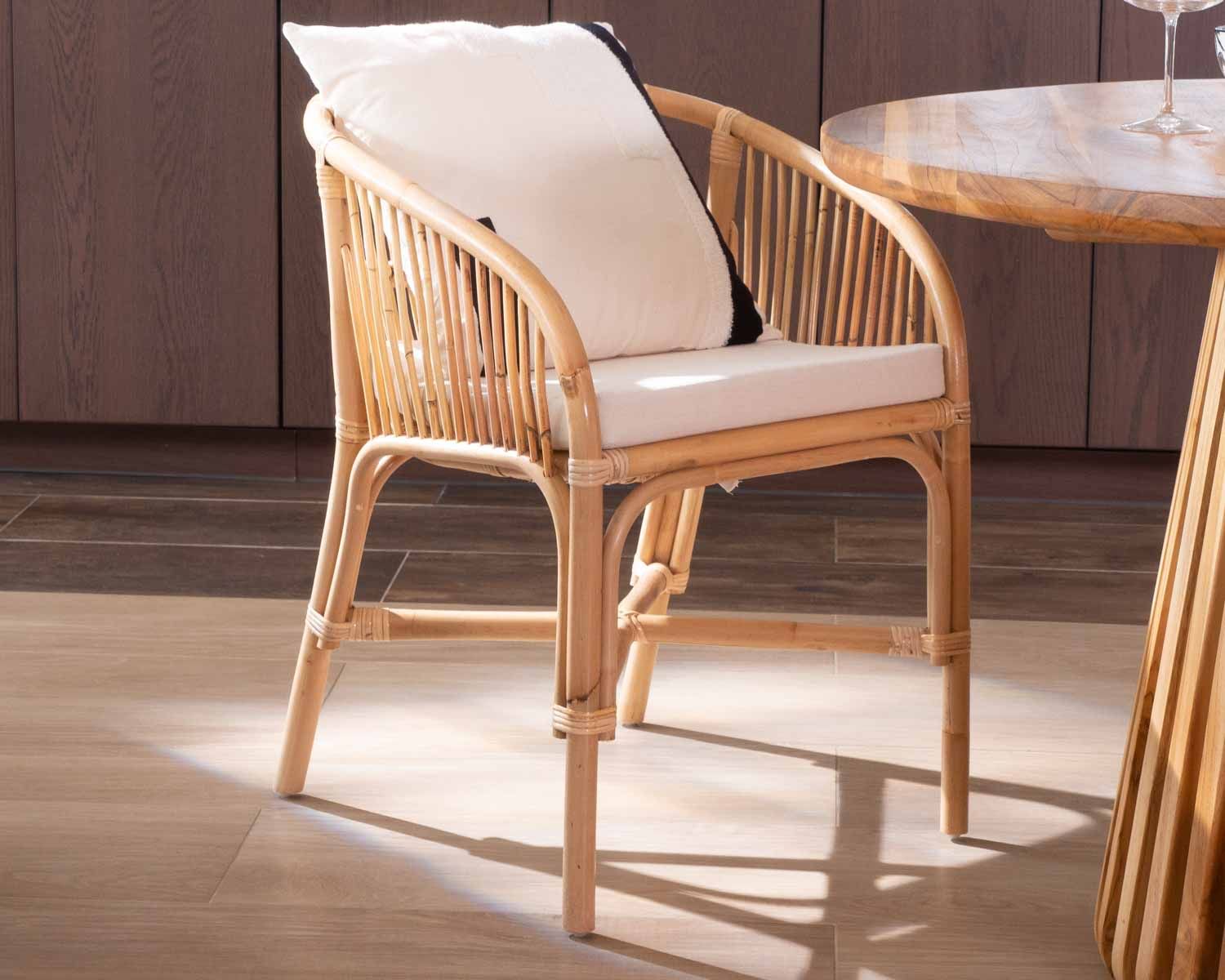 Chaise en rotin tressé "Cebu"