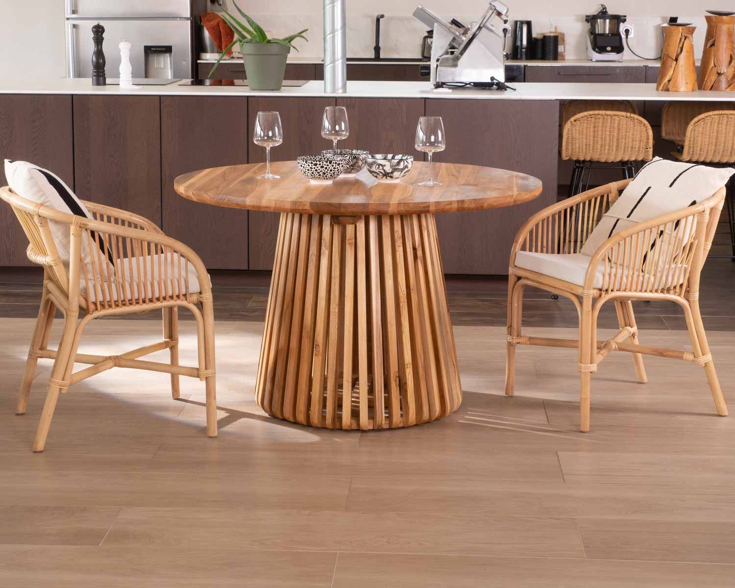 Chaise en rotin tressé "Cebu"