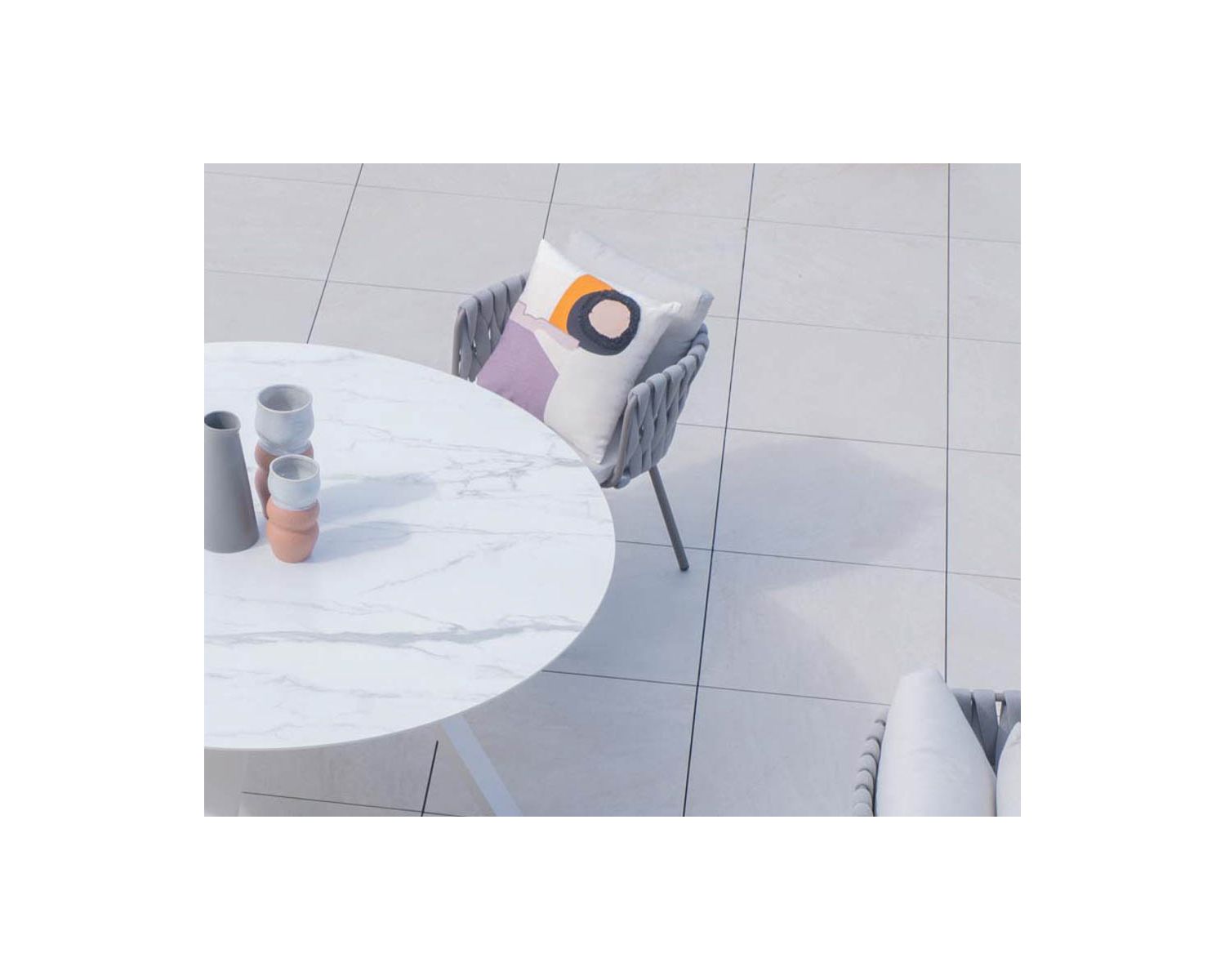 Coussin impression tableau moderne "Matis" 45x45cm déhoussable