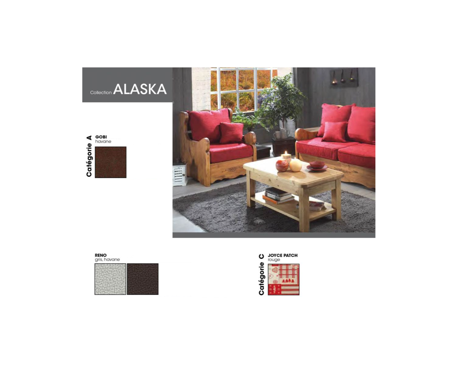 Canapé d’angle convertible en lit express grand confort tissu au choix "Alaska"