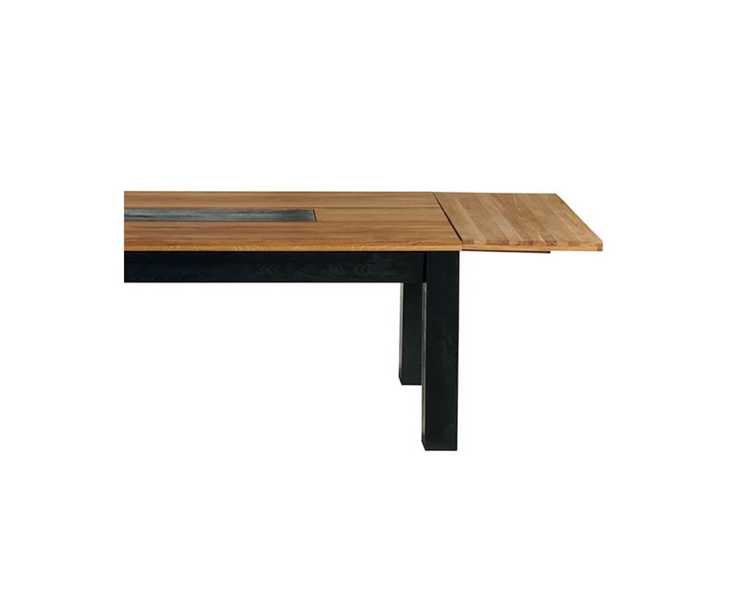 Allonge table "Flix" Casita chêne massif huilé 50cm