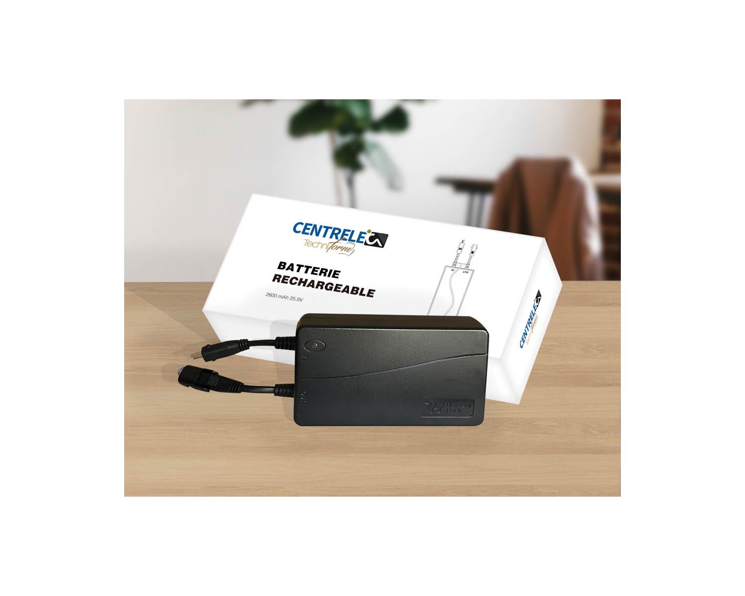 Batterie autonome pour fauteuil confort "Cascada"