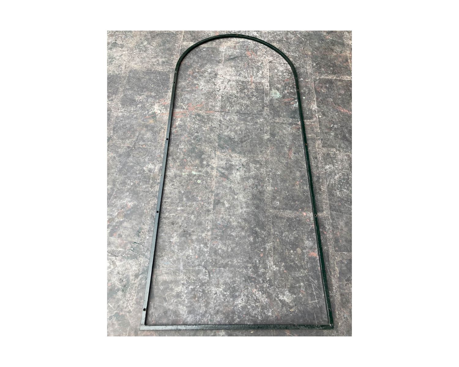 Grande gloriette de jardin aspect vieilli "Rosy" diamètre 3m35