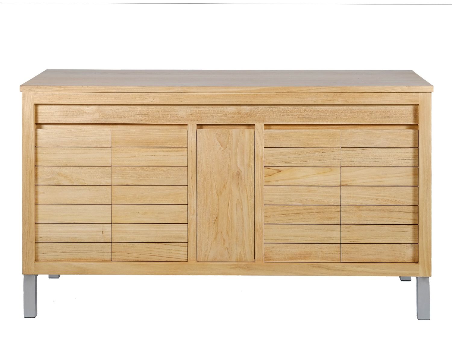 Meuble sous vasque en teck 140 cm "Tamy"