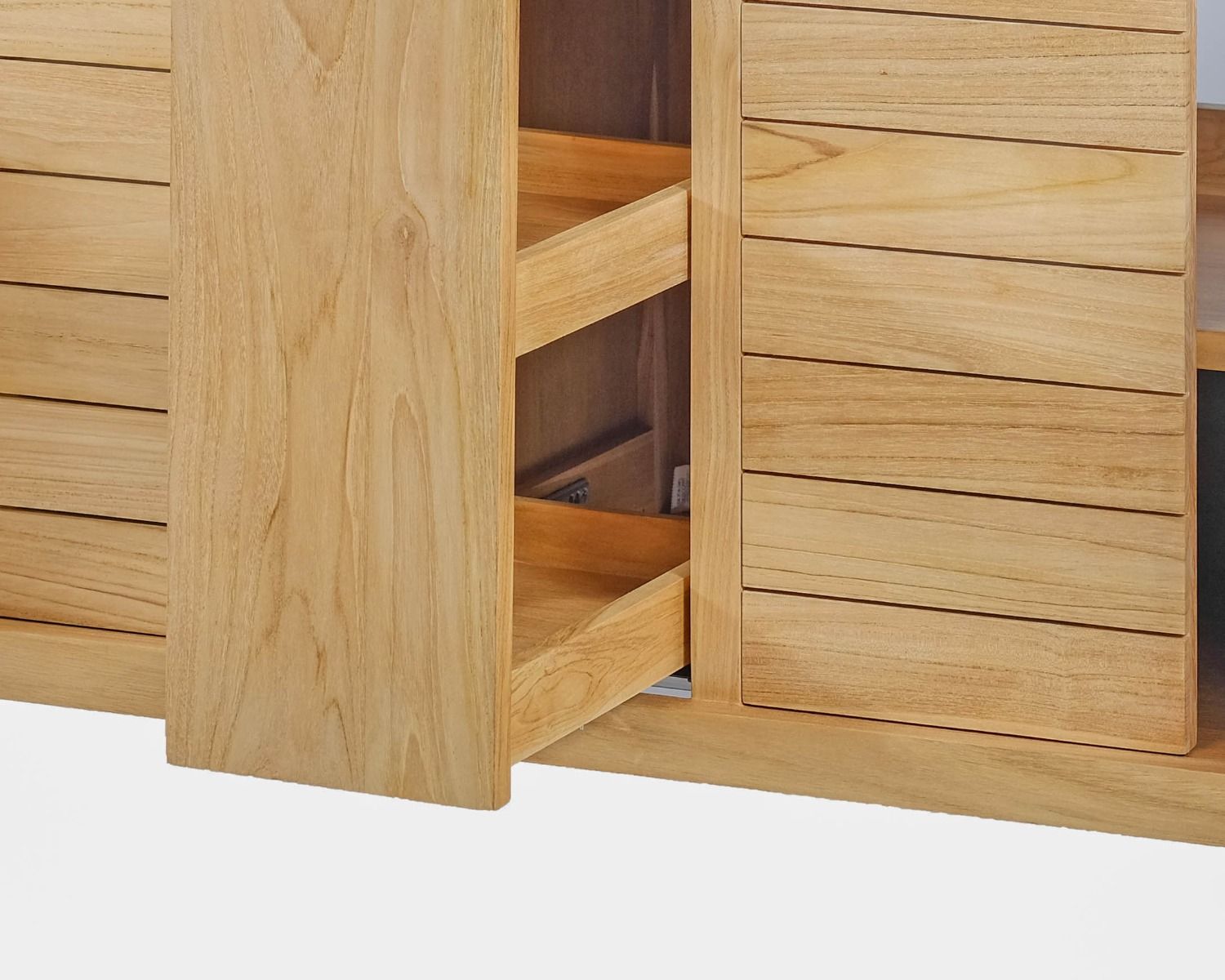 Meuble sous vasque en teck 140 cm "Tamy"