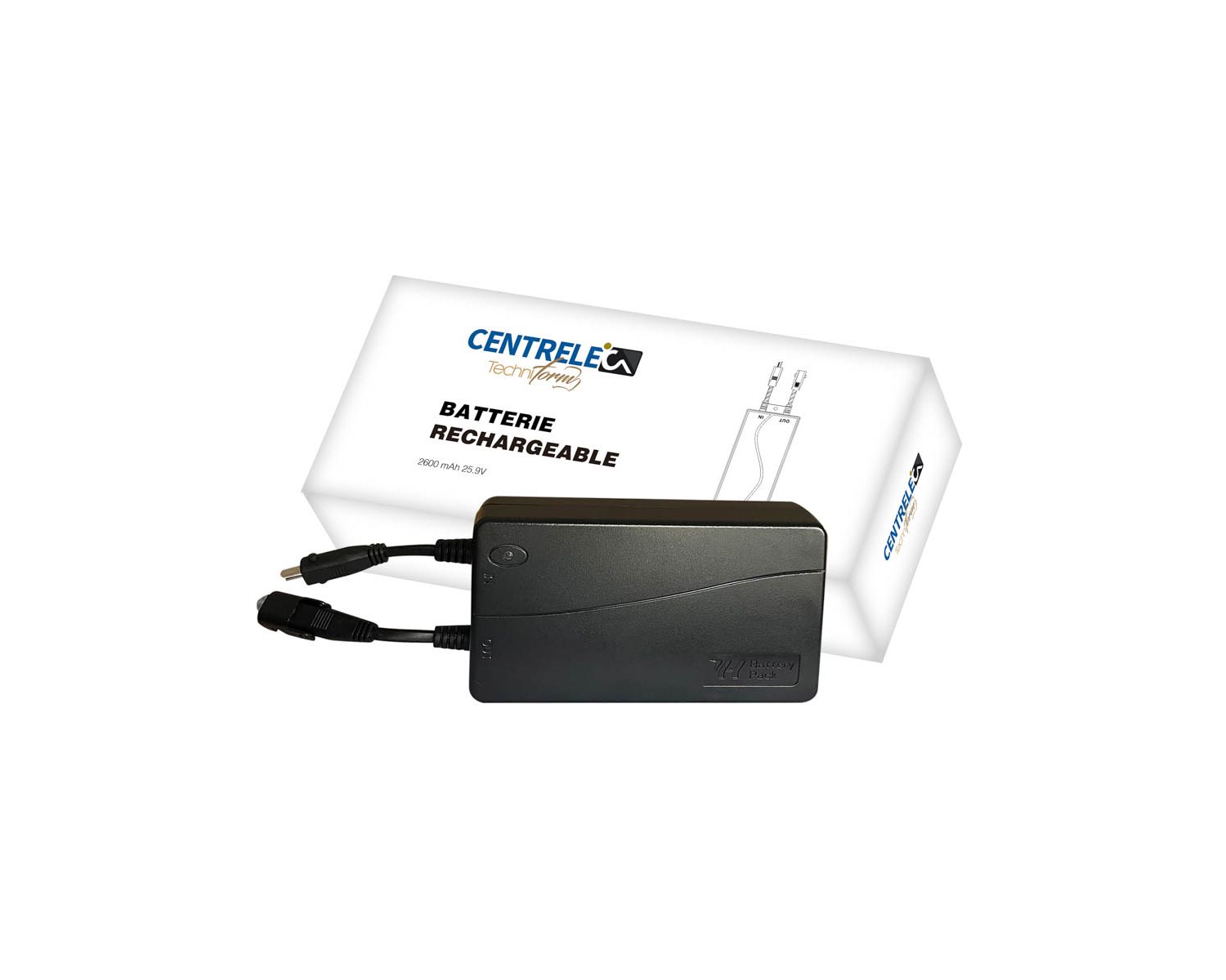 Batterie autonome pour fauteuil confort "Cascada"