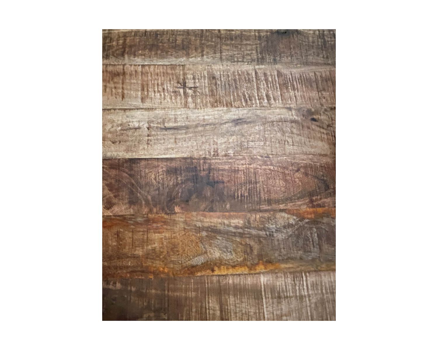 Tabouret de bar industriel en métal et bois "IPN"