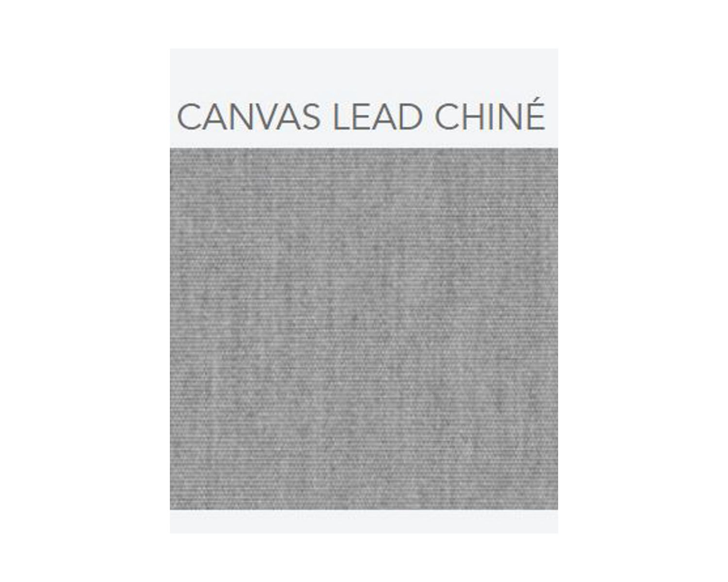 Canapé d'extérieur design incurvé original tissu Sunbrella gris clair "Kacang"