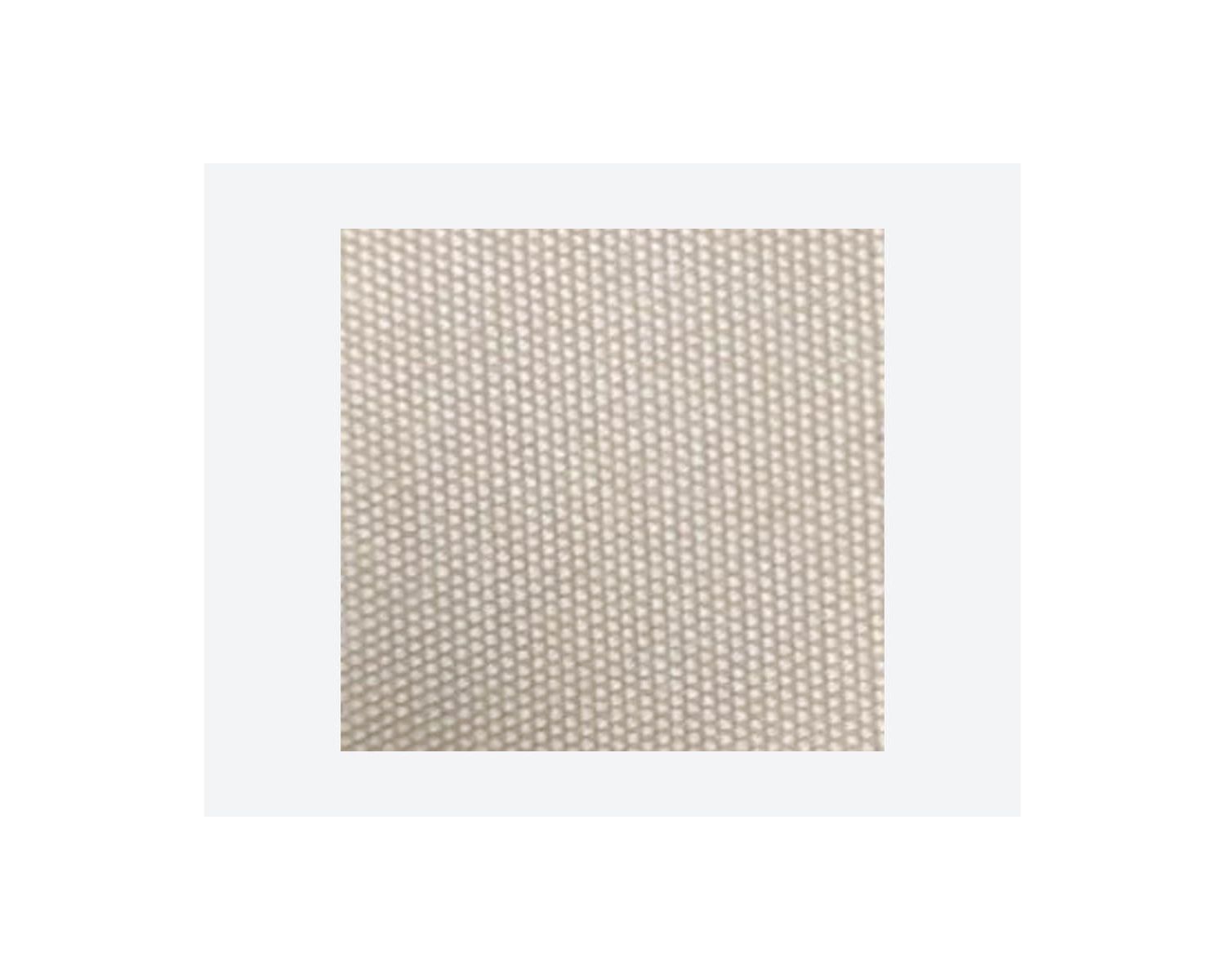 Chaise longue ultra confort teck tissu Sunbrella blanc cassé "Lombok"