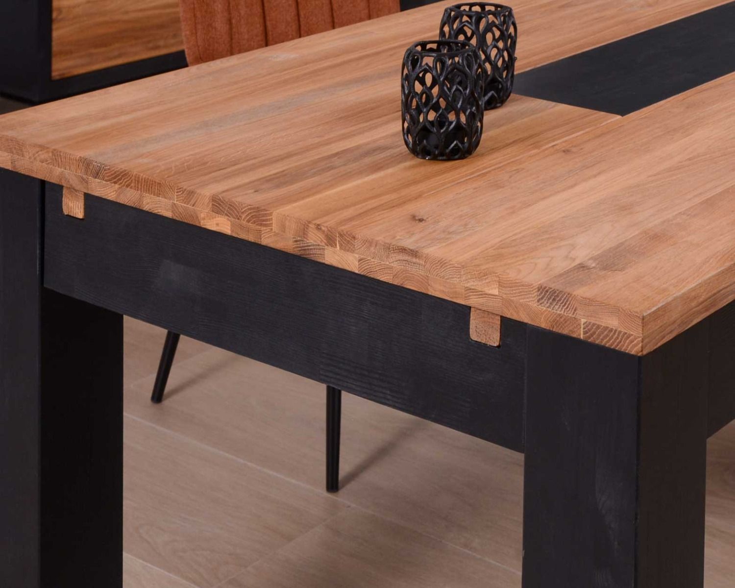 Allonge table "Flix" Casita chêne massif huilé 50cm