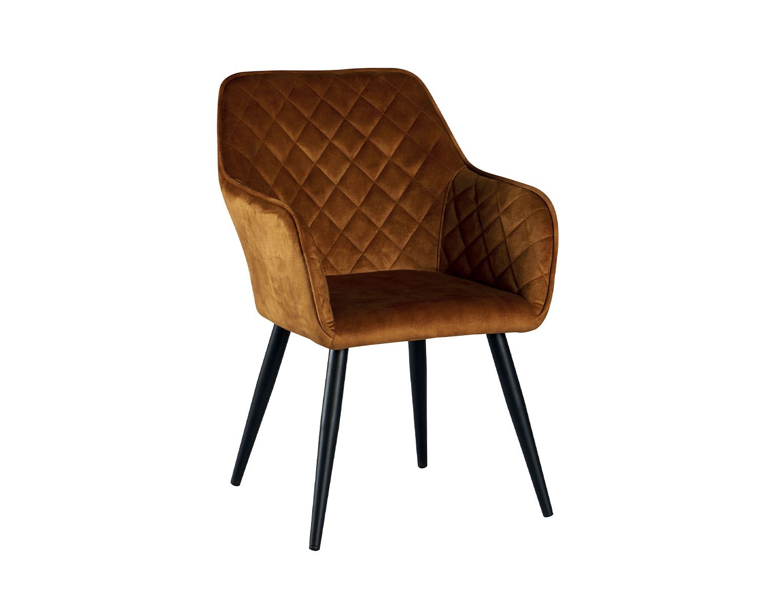 Chaise de repas accoudoir JAUNE MOUTADE  "Sando"