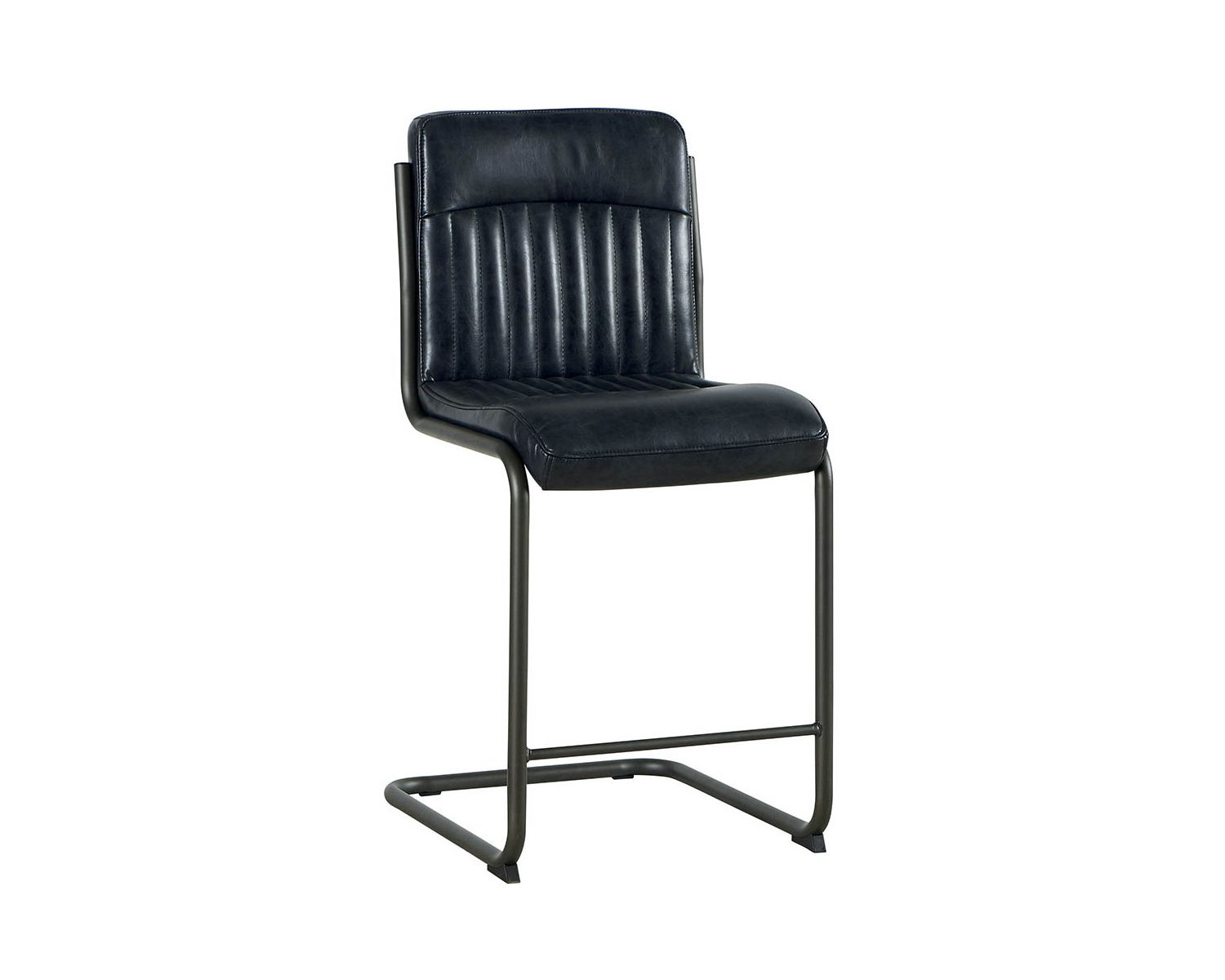 Lot de 2 chaises hautes grises pour îlot style vintage Casita
