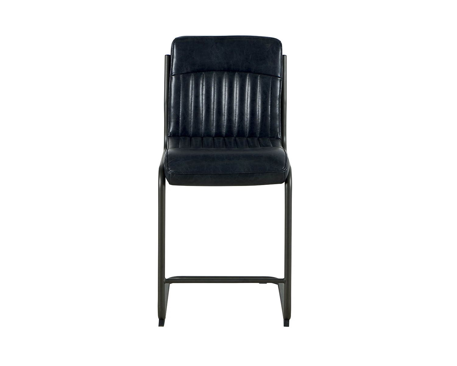 Lot de 2 chaises hautes grises pour îlot style vintage Casita