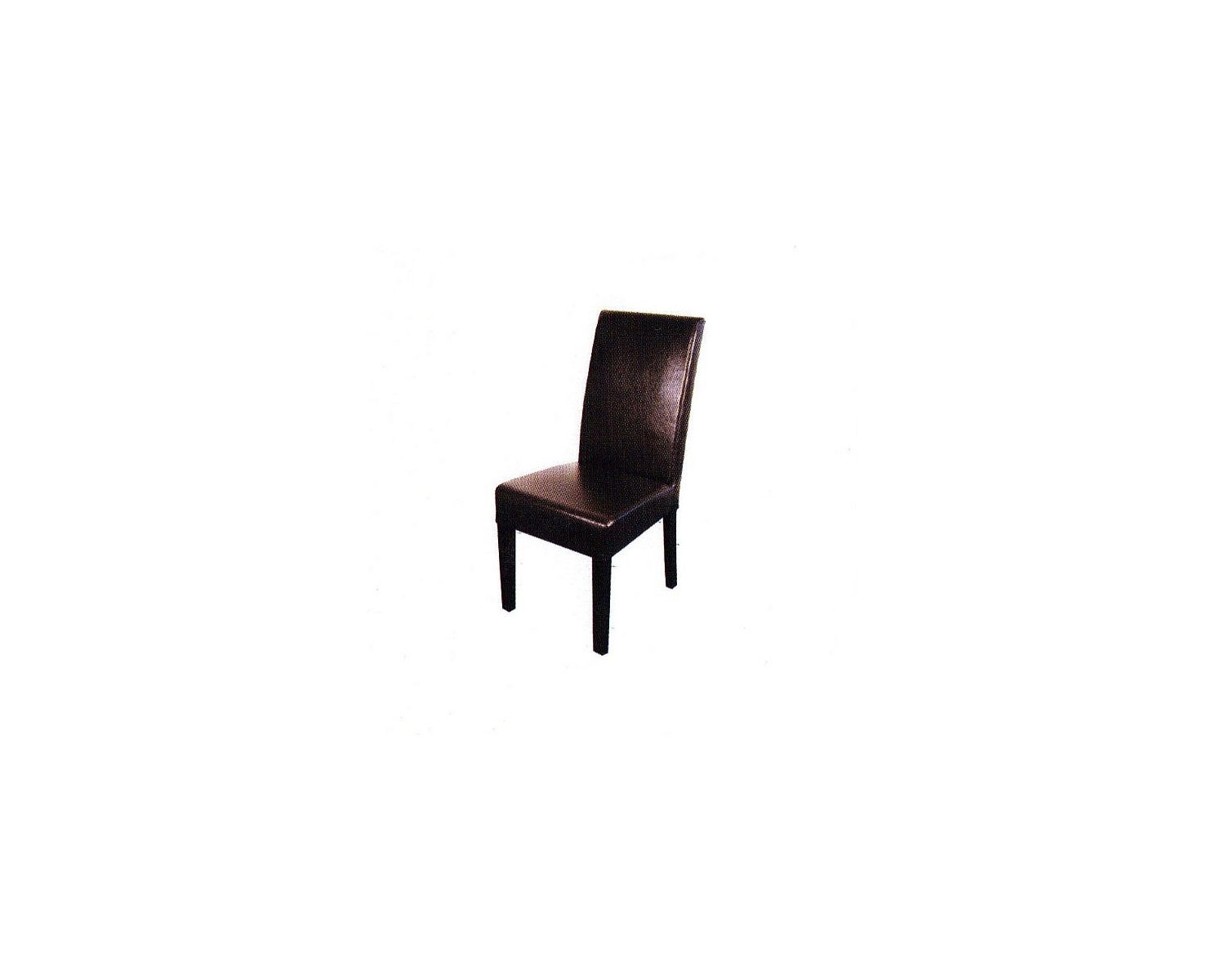 Chaise marron foncé