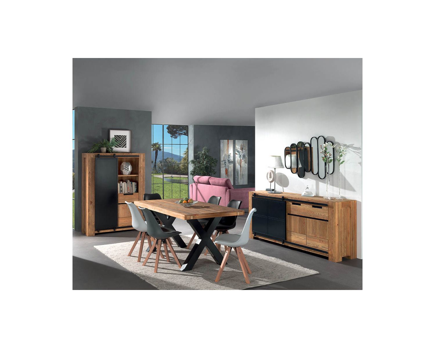 Argentier industriel porte coulissante "Cooper"