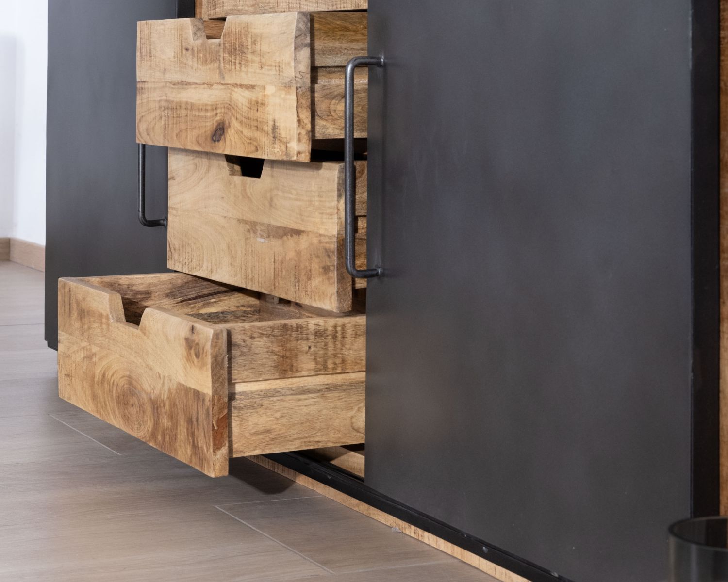 Meuble de salle de bain "Caractère" 180 cm 2 vasques