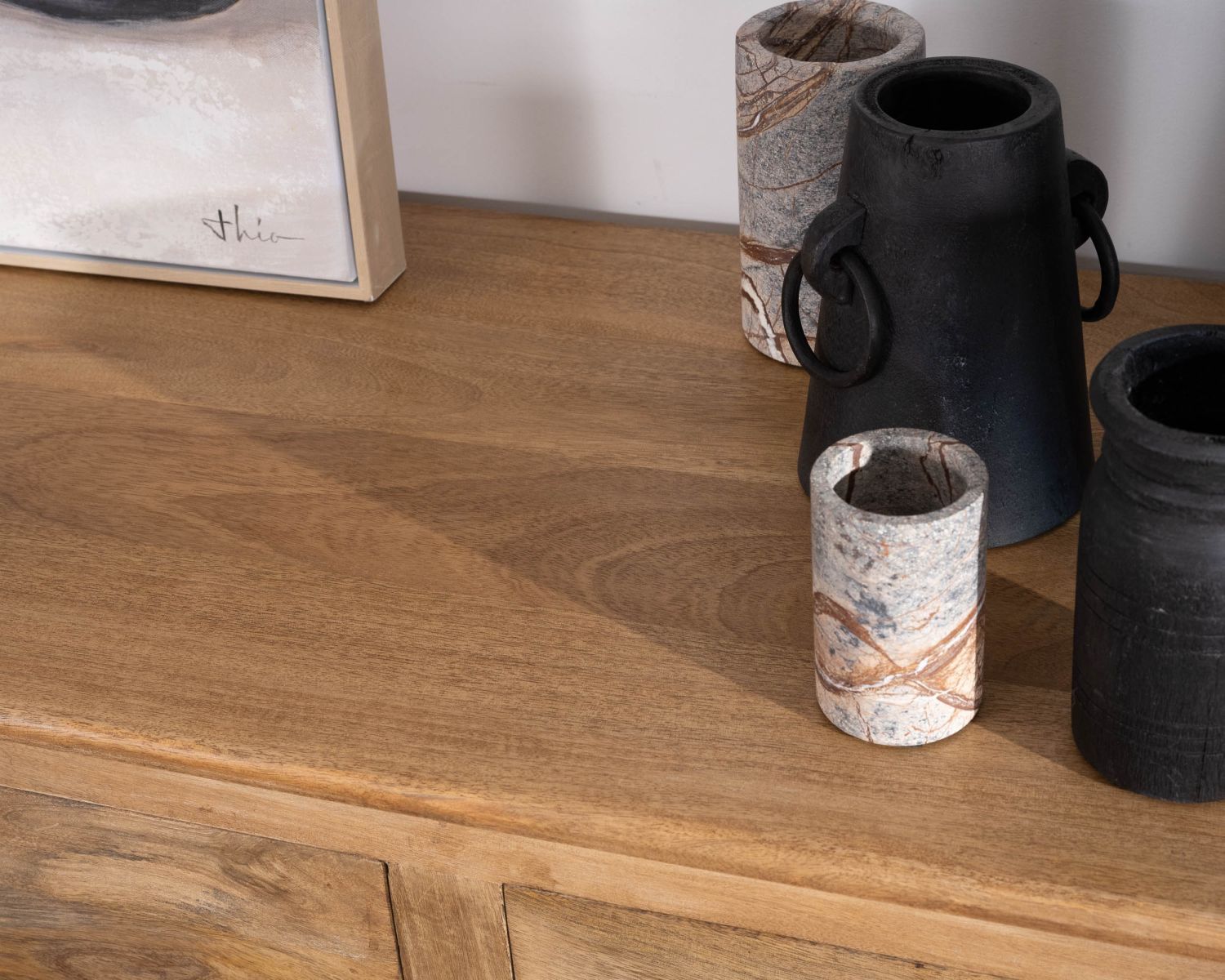 Buffet esprit maison de campagne "Sarah" 180 cm en manguier