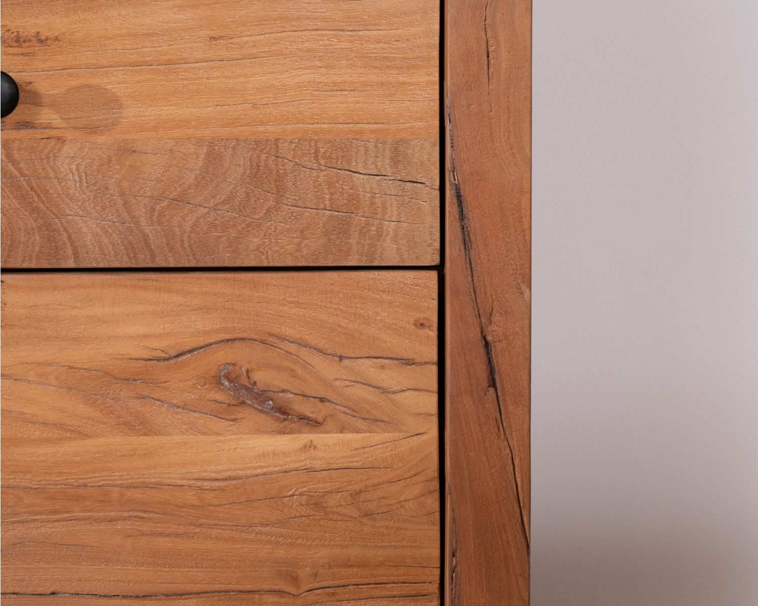 Buffet esprit maison de campagne 170 cm en bois recyclé "Mokal"