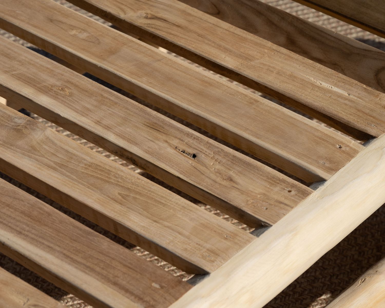 Bain de soleil 1 place design exotique "Sumatra" structure branches