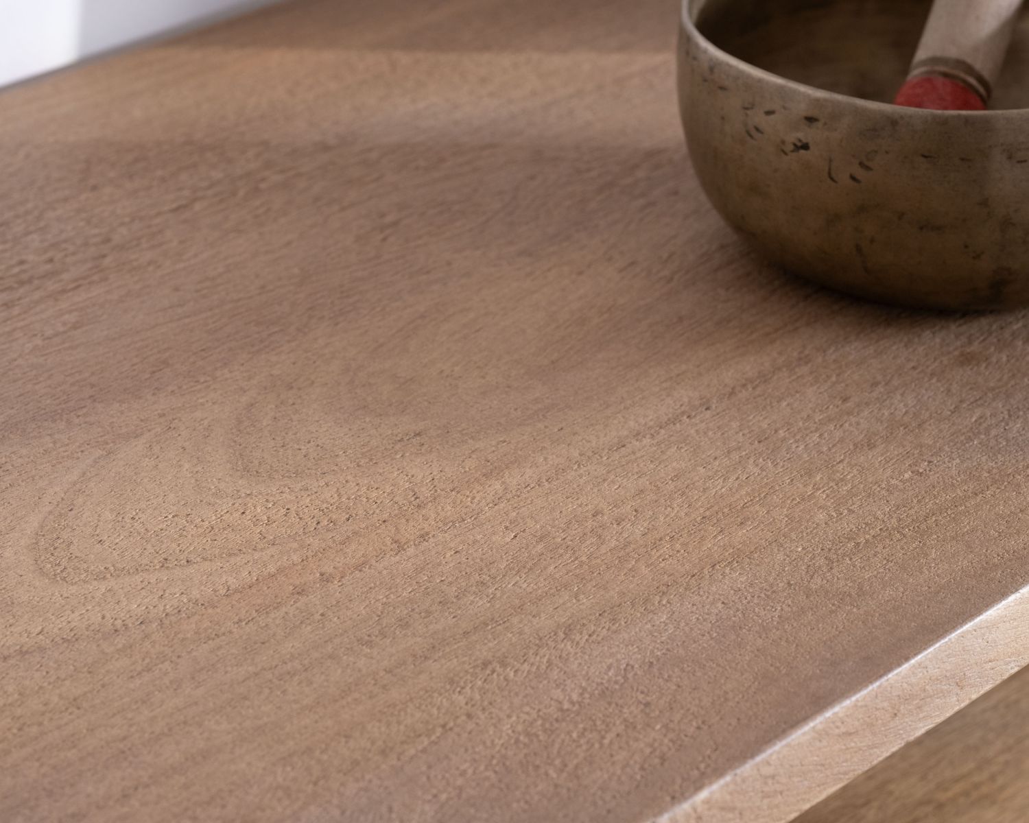 Buffet 4 portes style Japandi en manguier massif "Haya" 200 cm