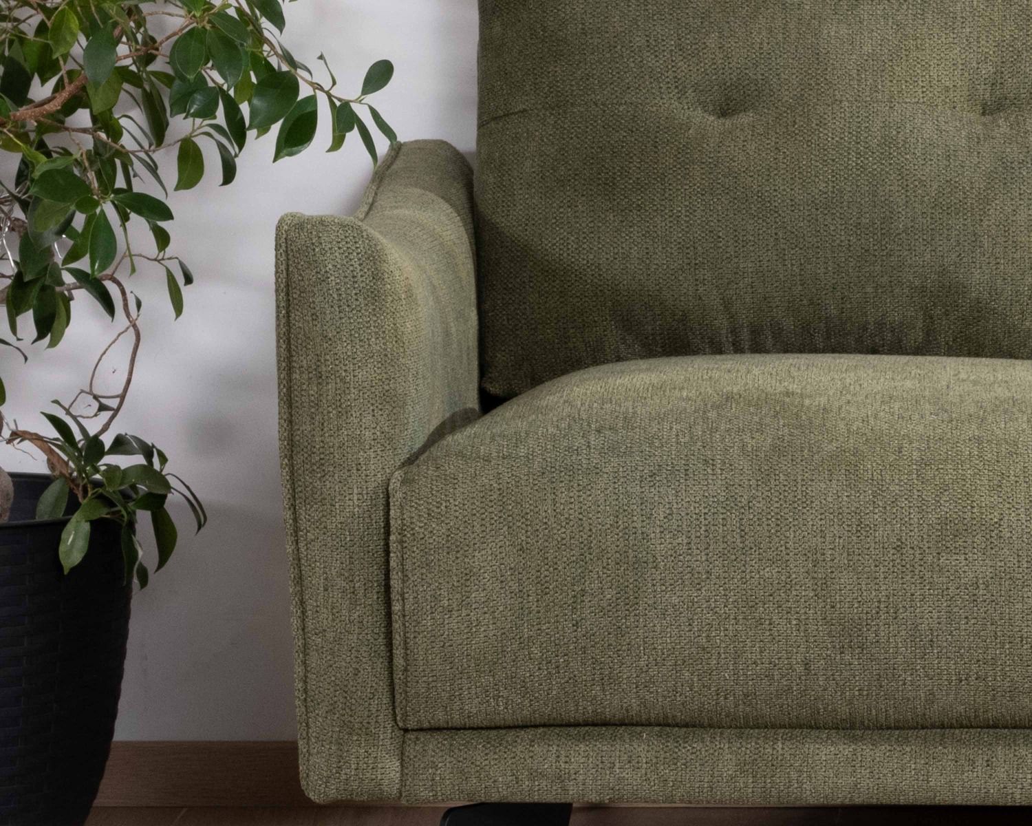 Canapé 2 places "Norland" kaki