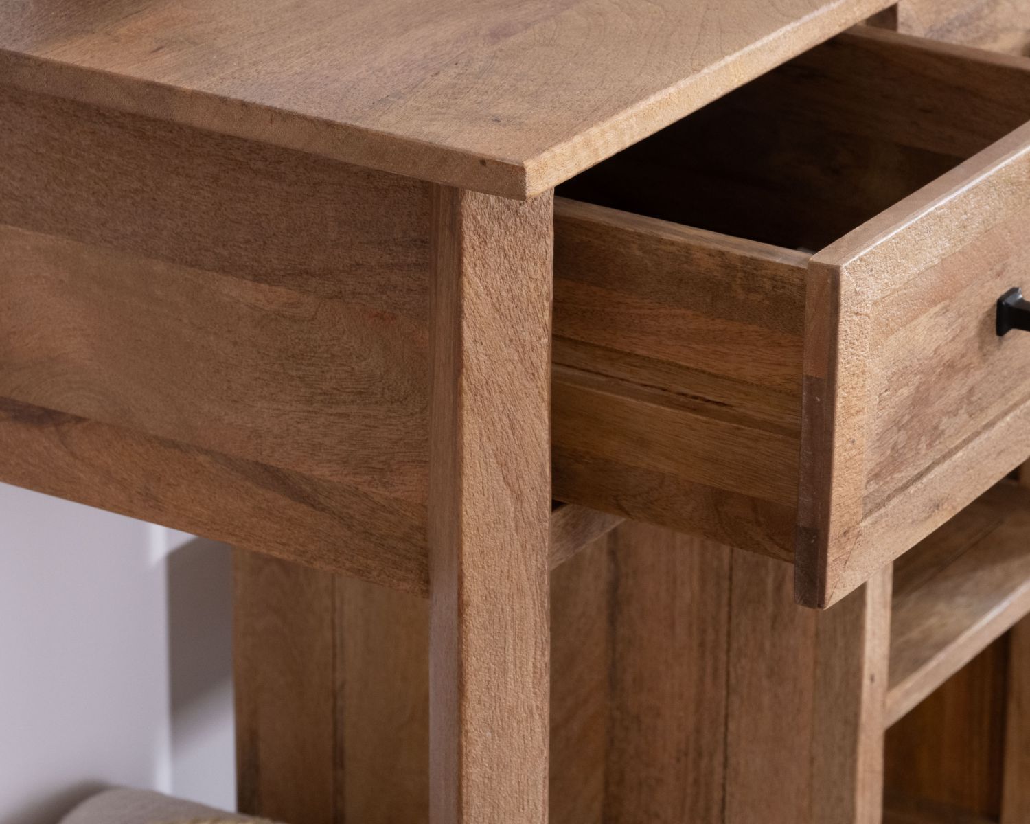 Meuble avec vasque simple à poser 120 cm "Maestro" en manguier