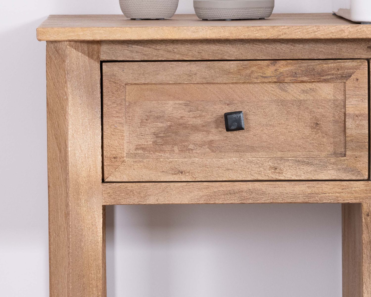 Meuble avec vasque simple à poser 120 cm "Maestro" en manguier