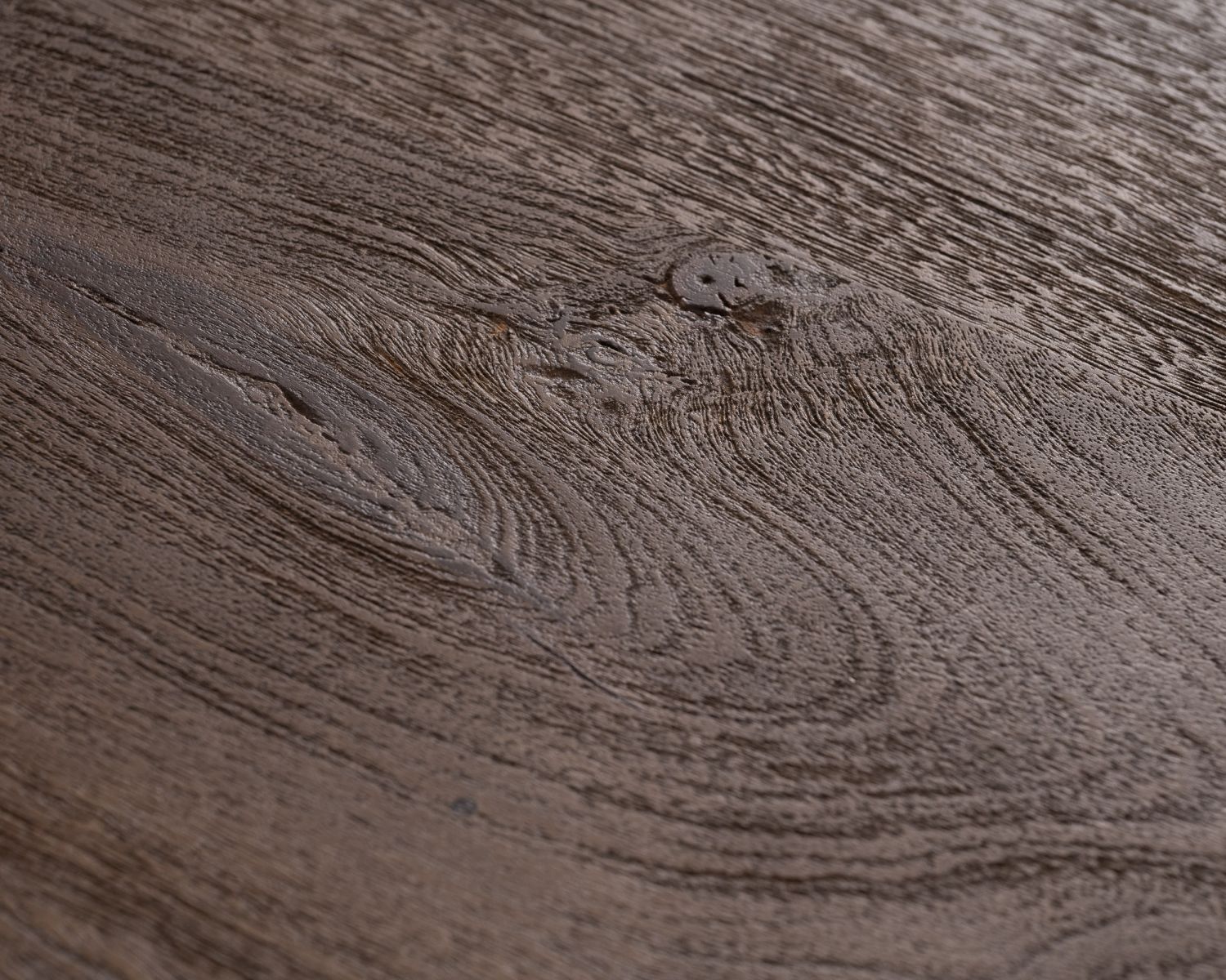Table de repas 220 cm en manguier "Flow" piètement effet branches d'arbre