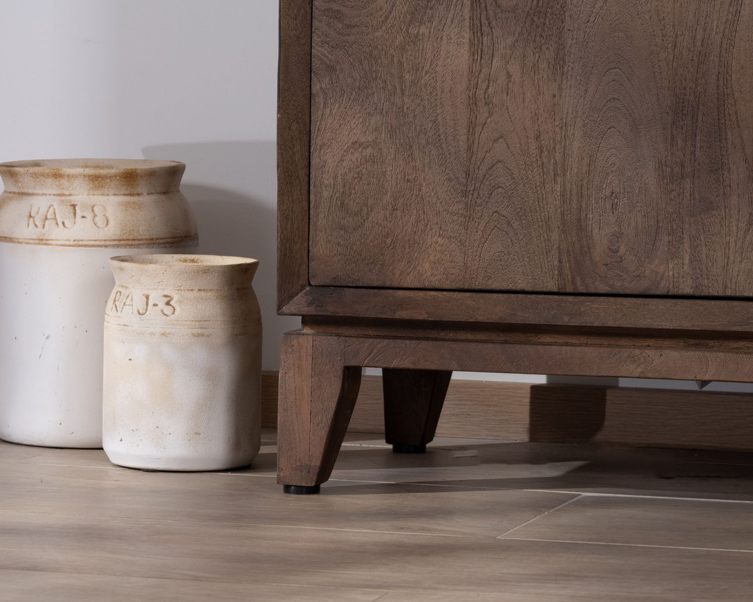 Meuble de rangement 2 portes en manguier "Slody"