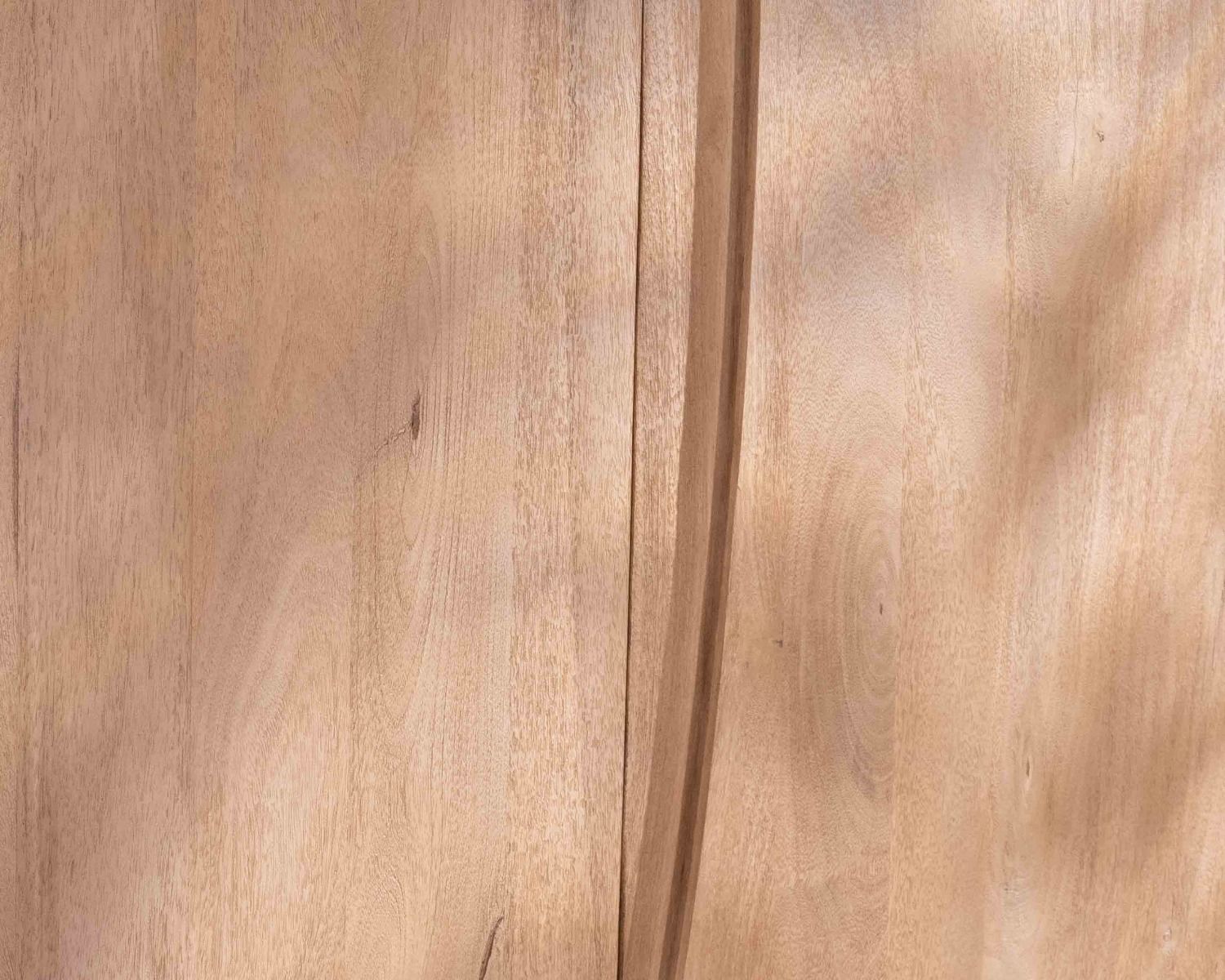 Armoirette 2 portes en manguier massif style contemporain "Cabure"