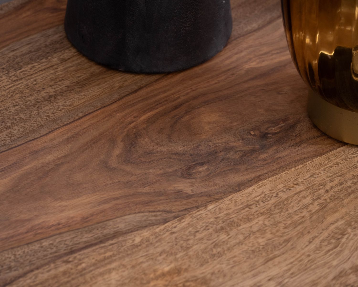 Meuble télé 175 en palissandre et acacia avec éclairage LED "Enoa"