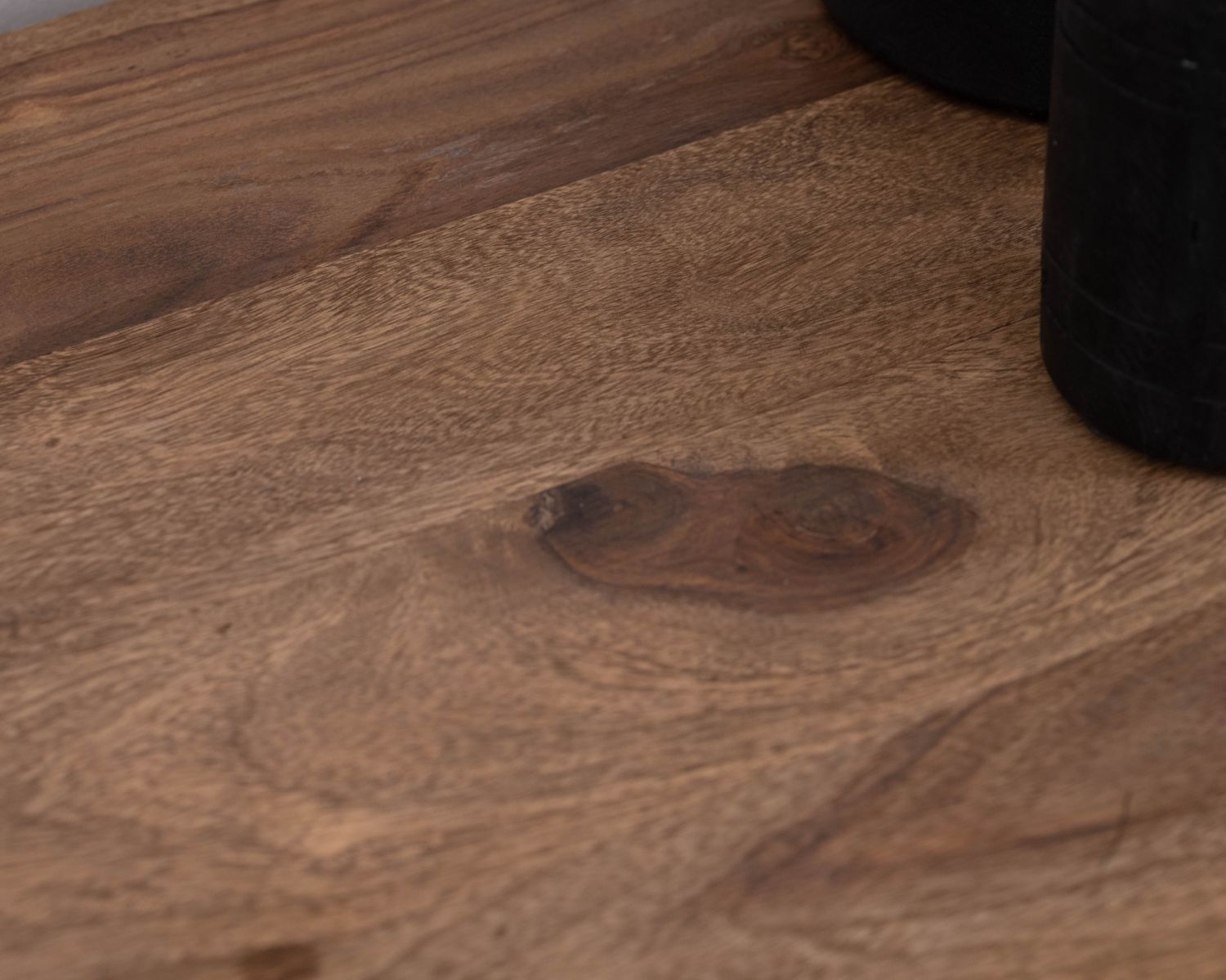 Bahut en palissandre et acacia "Enoa" avec étagères en verre