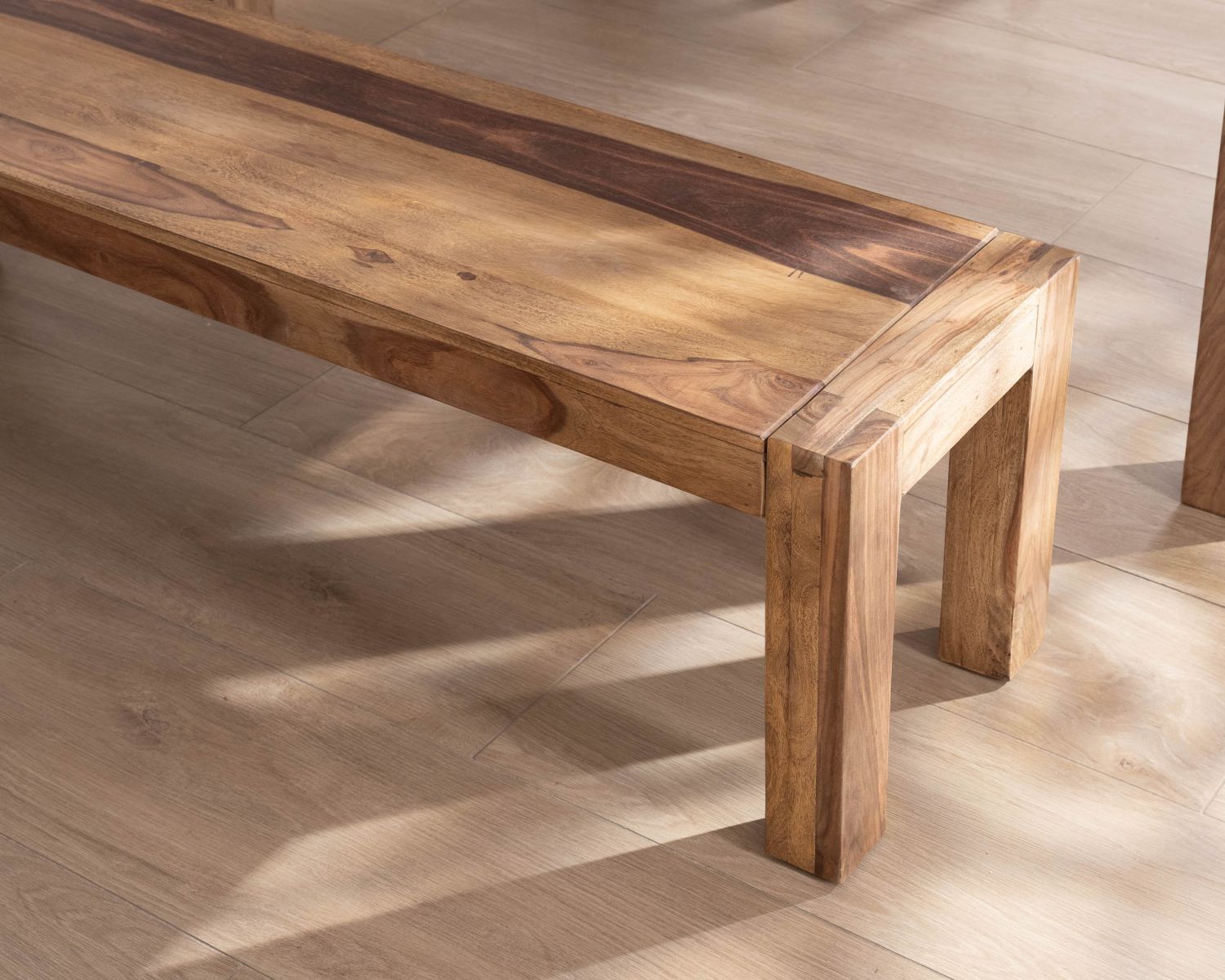 Banc de repas en palissandre "Kalanohé" 160 cm