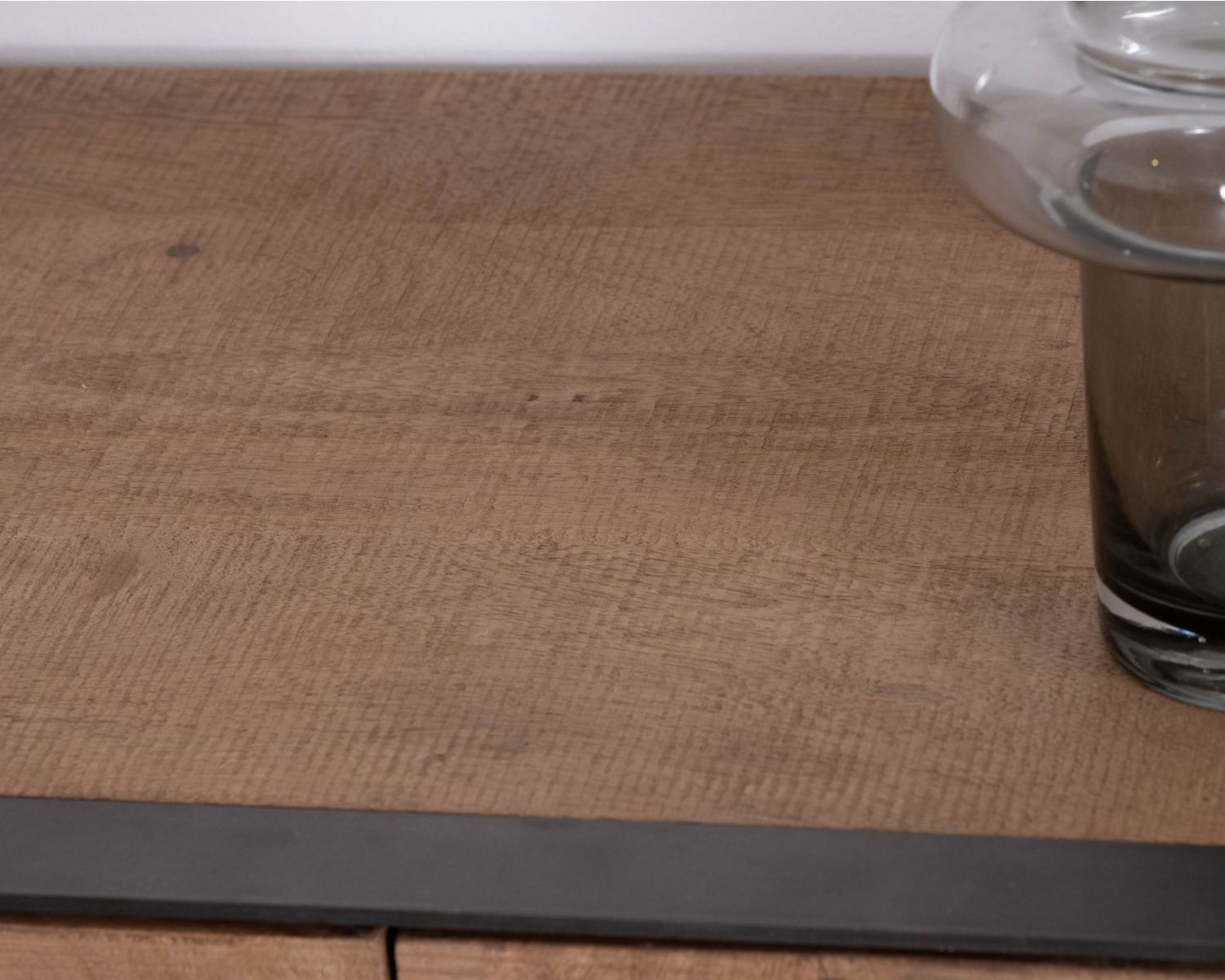 Buffet 3 portes en manguier style épuré  "Santo" 150 cm