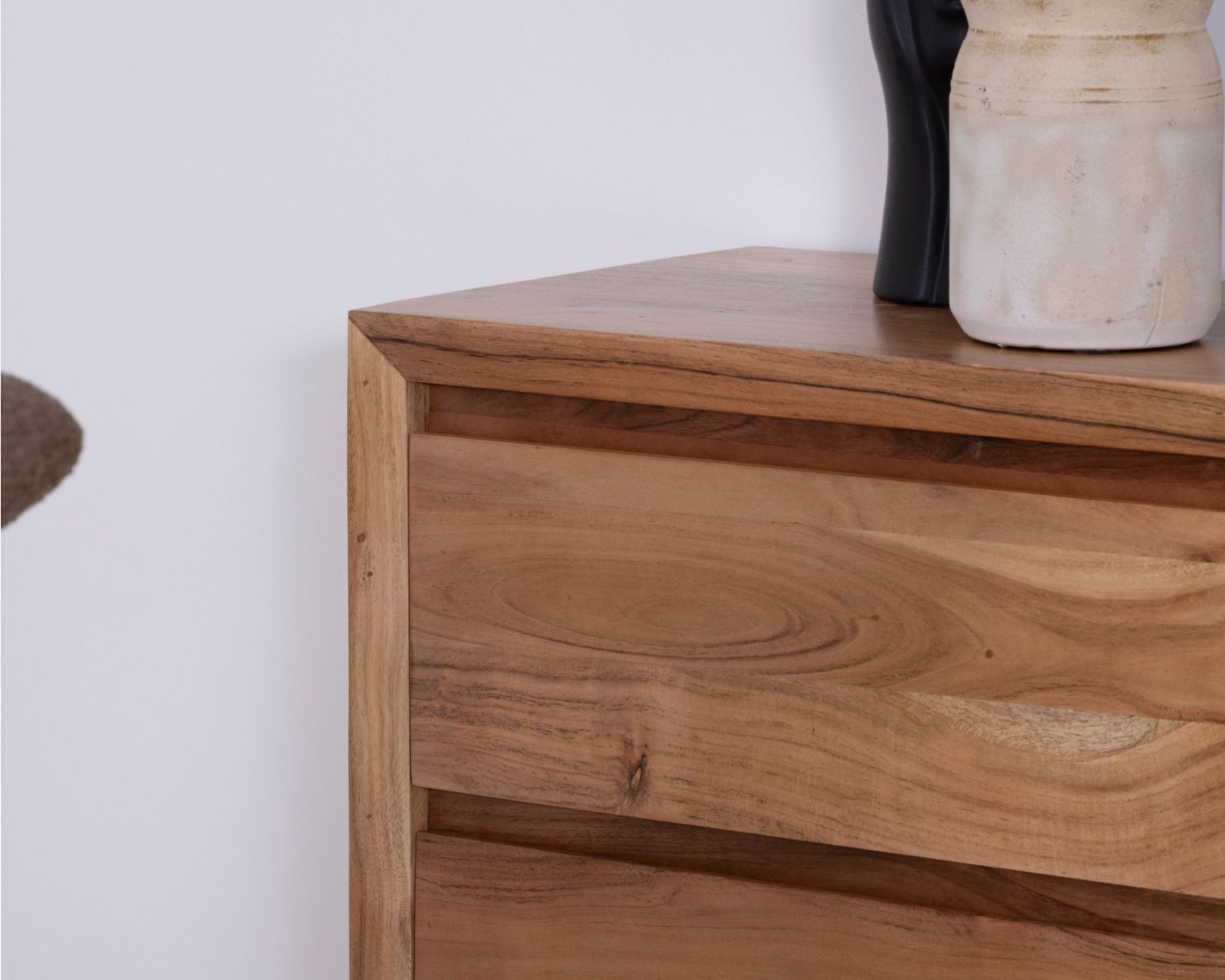 Commode 6 tiroirs en acacia style scandinave "Lignum"