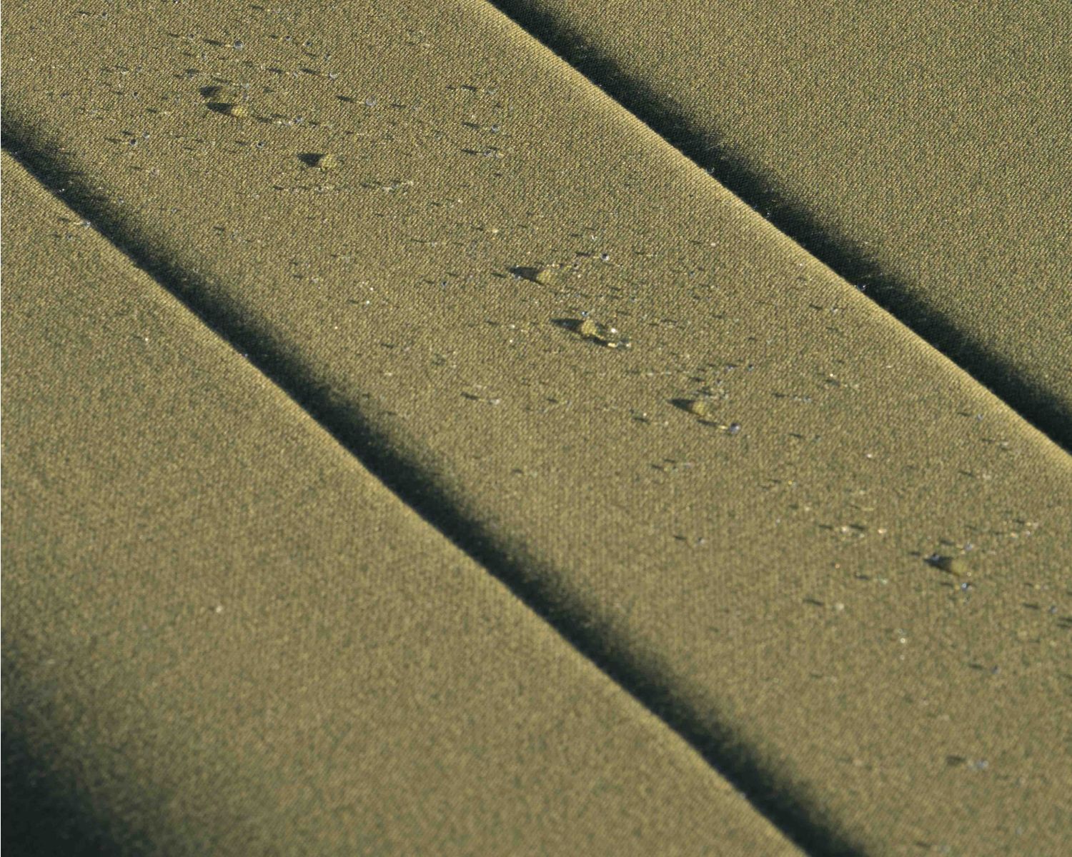 Double bain de soleil haut de gamme vert et noir "Terrasse"