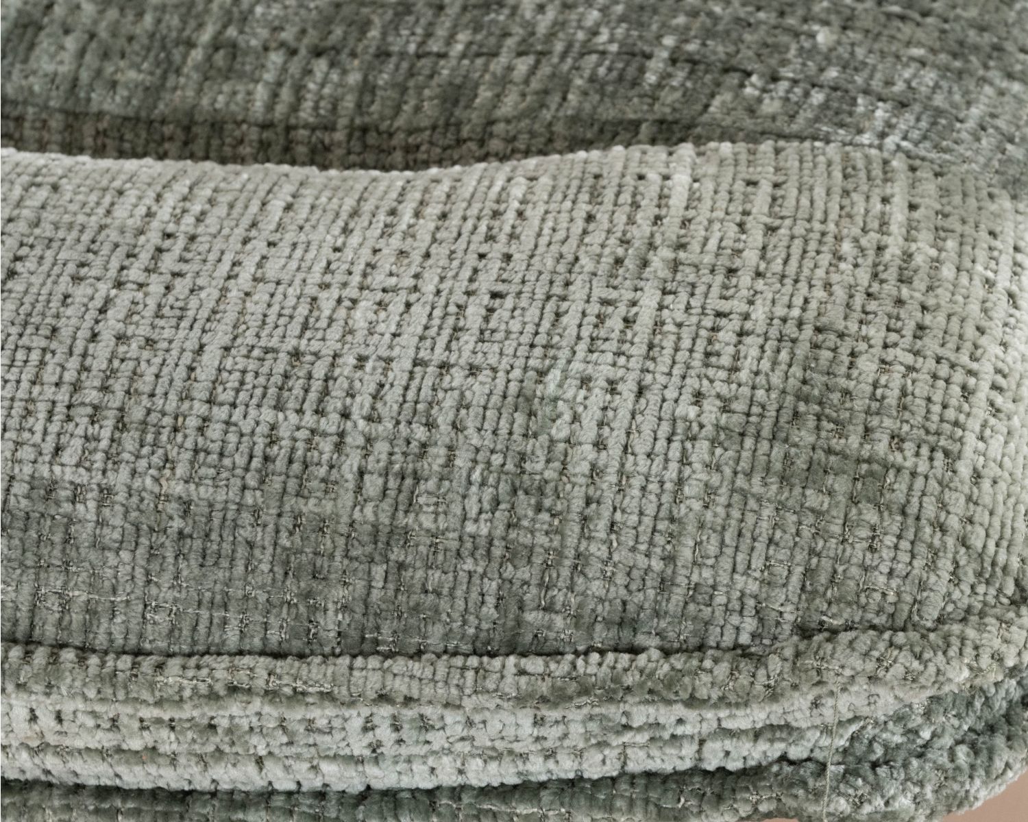 Lot de 2 chaises hautes réglables en hauteur "Topley" confort matelassé en velours vert sauge