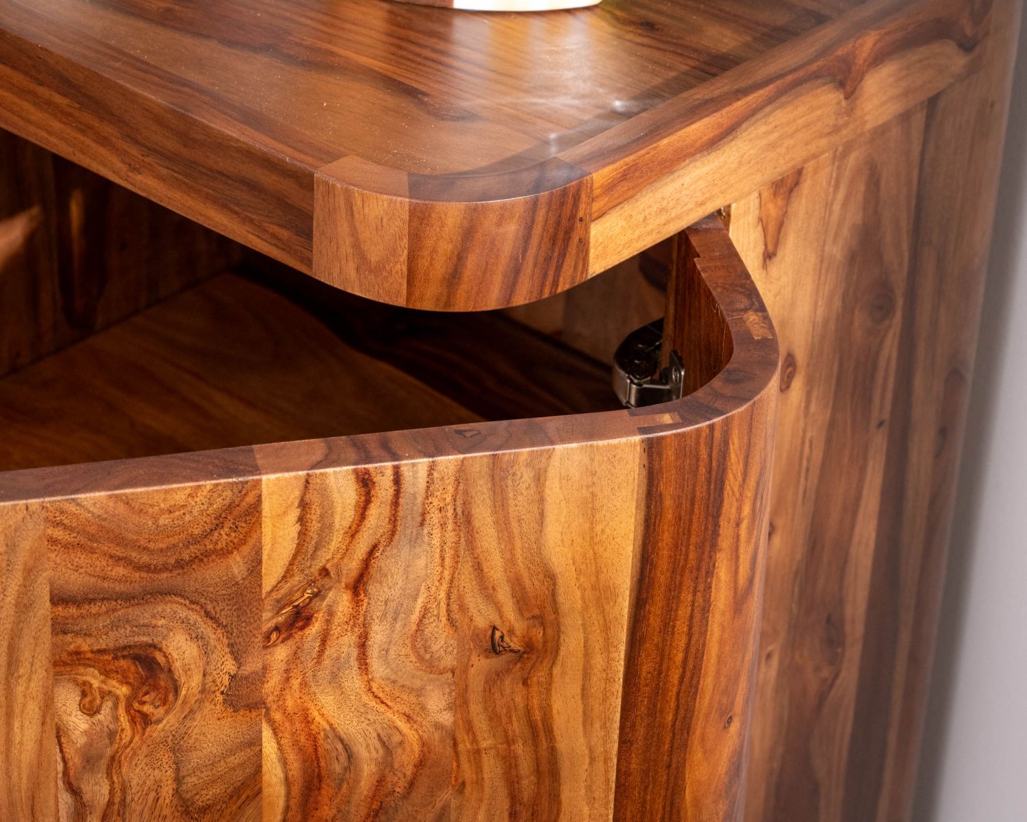 Enfilade en bois de palissandre "Rosewood" 200 cm