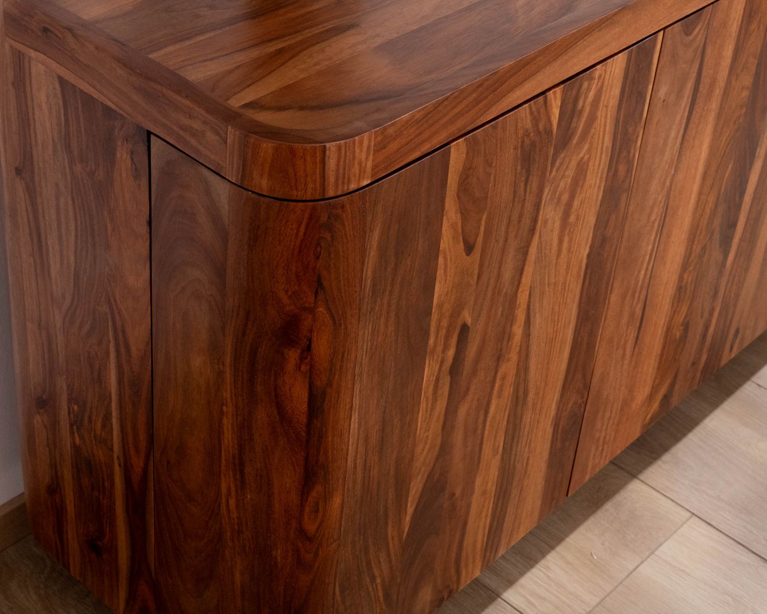 Enfilade en bois de palissandre "Rosewood" 200 cm