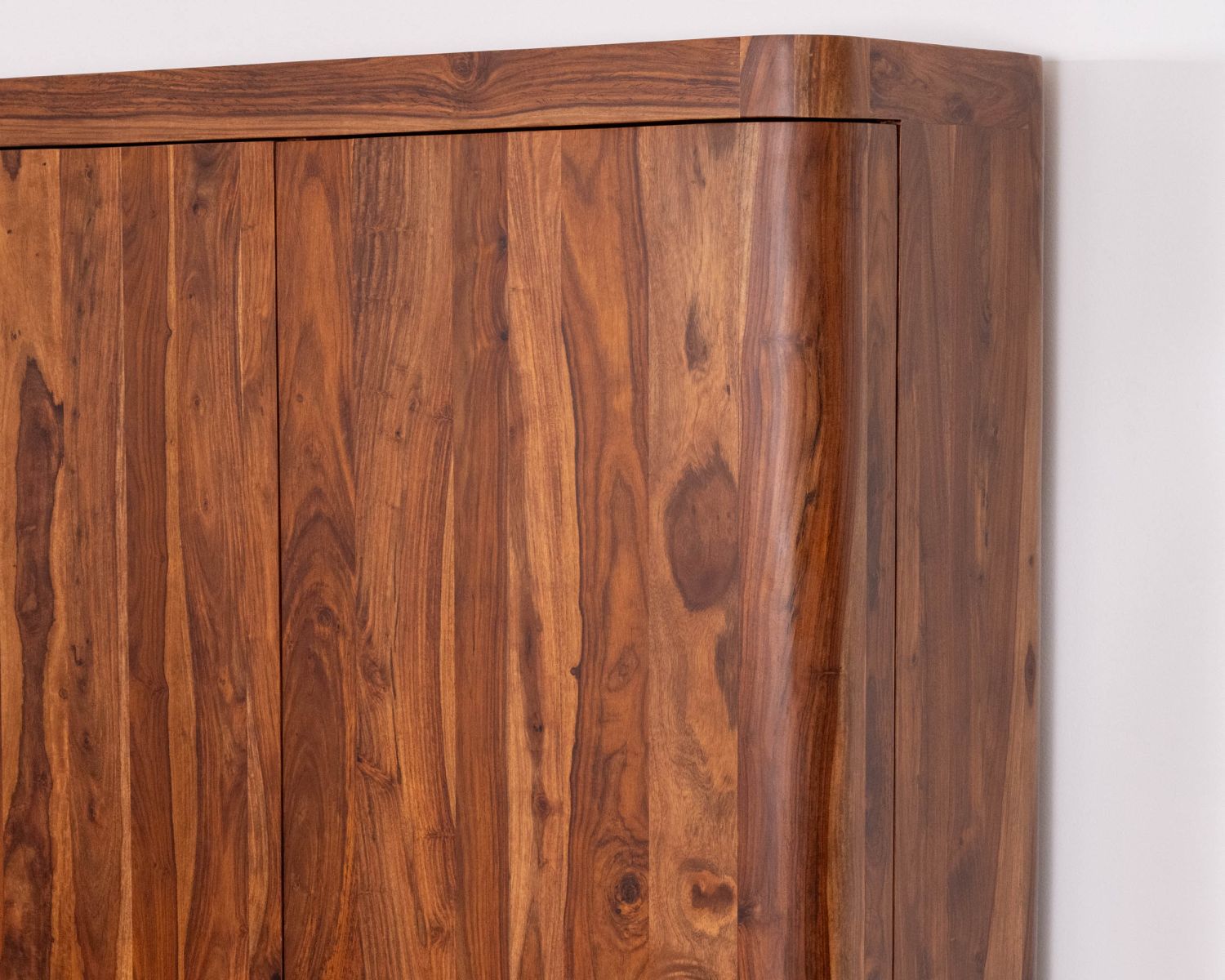 Vaisselier en palissandre 3 portes et tiroirs "Rosewood" 120 cm