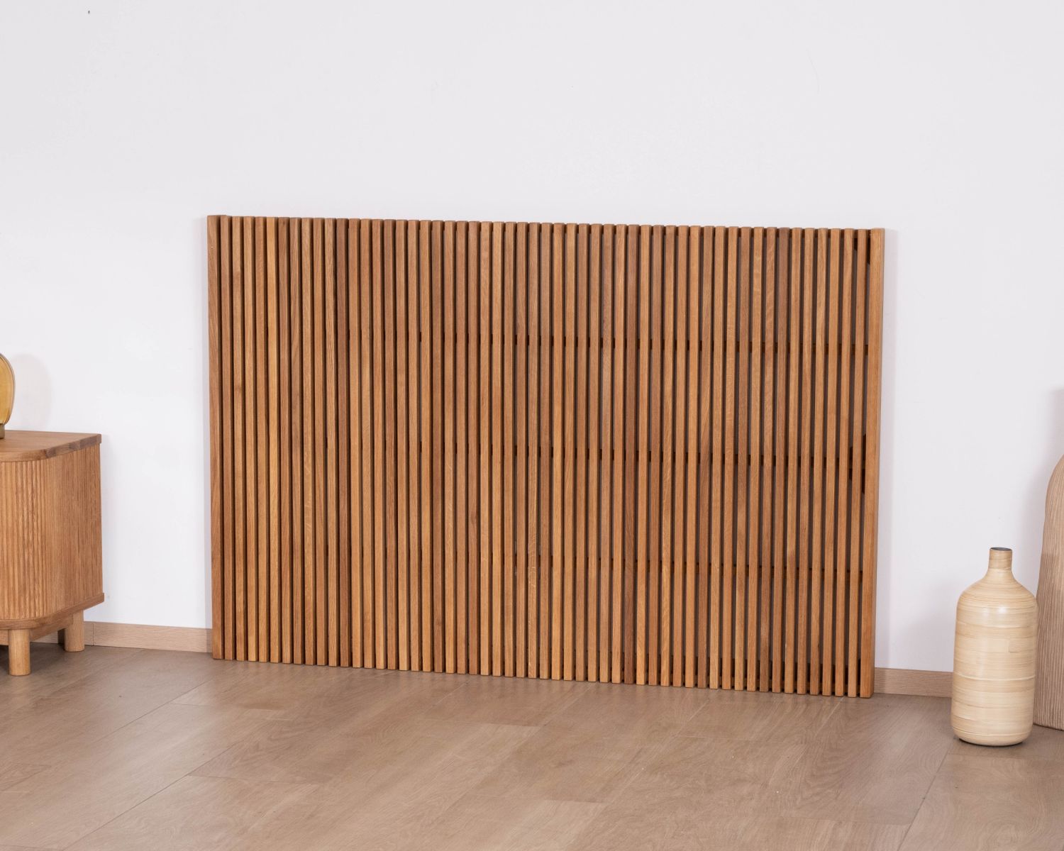 Tête de lit en chêne huilé style Newtro “Winton” 160 cm