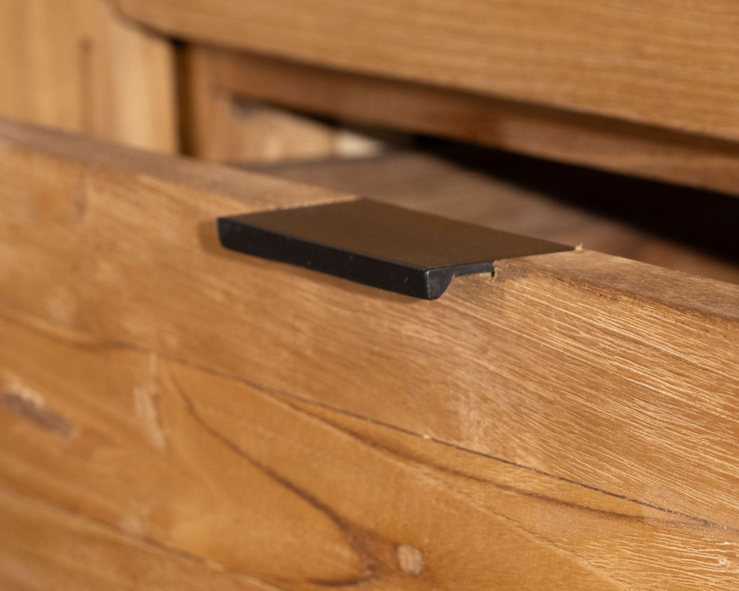 Enfilade rétro en teck naturel recyclé "Bahia"