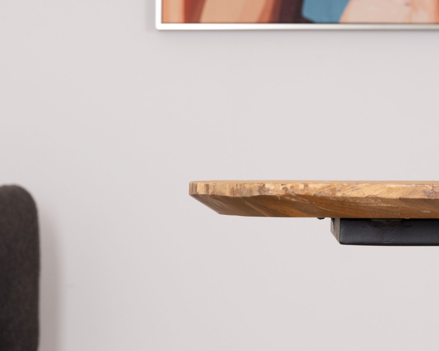 Table de repas bateau en teck recyclé et pieds mikado "Bahia" 200 cm