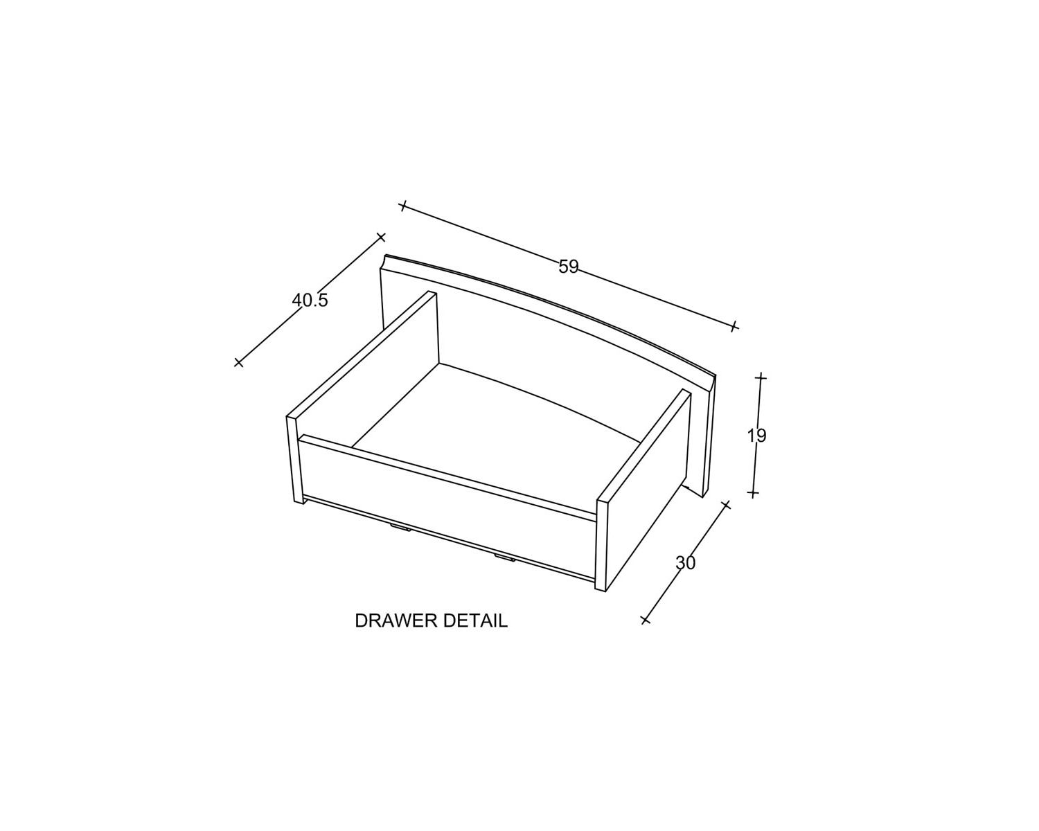 Meuble sous vasque suspendu en teck 120 cm "HanoÏ"
