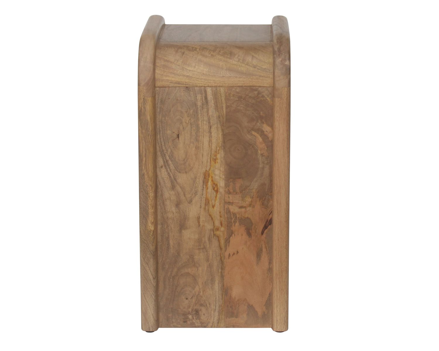 Table de chevet en manguier esprit néo-rétro "Spelano"