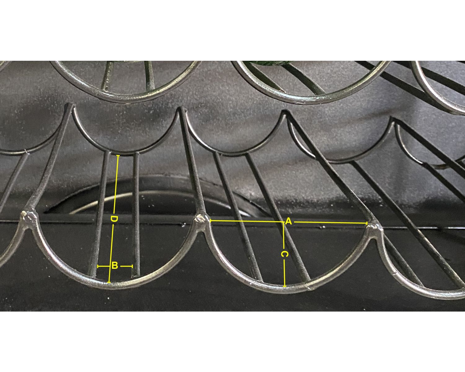 Console moto vintage ultra originale bois et métal noir "Crazy"