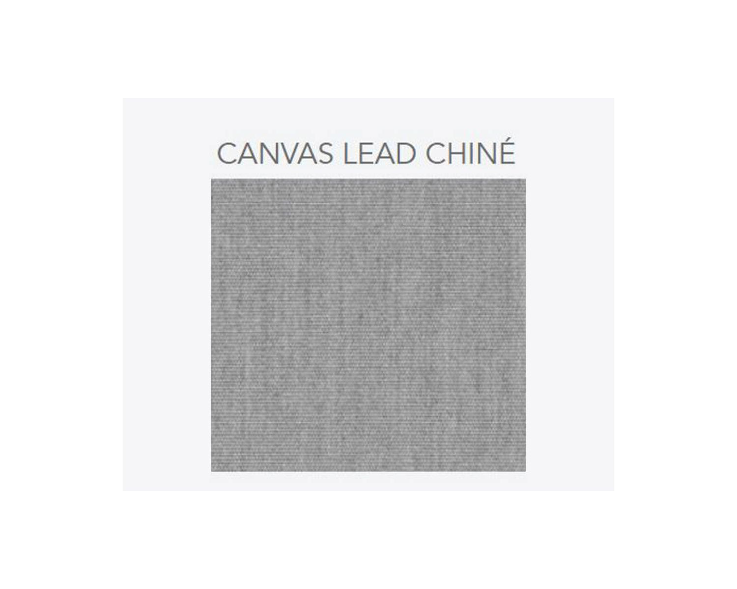 Bain de soleil double lounge en aluminium et tissu outdoor gris clair "Sipura Island"