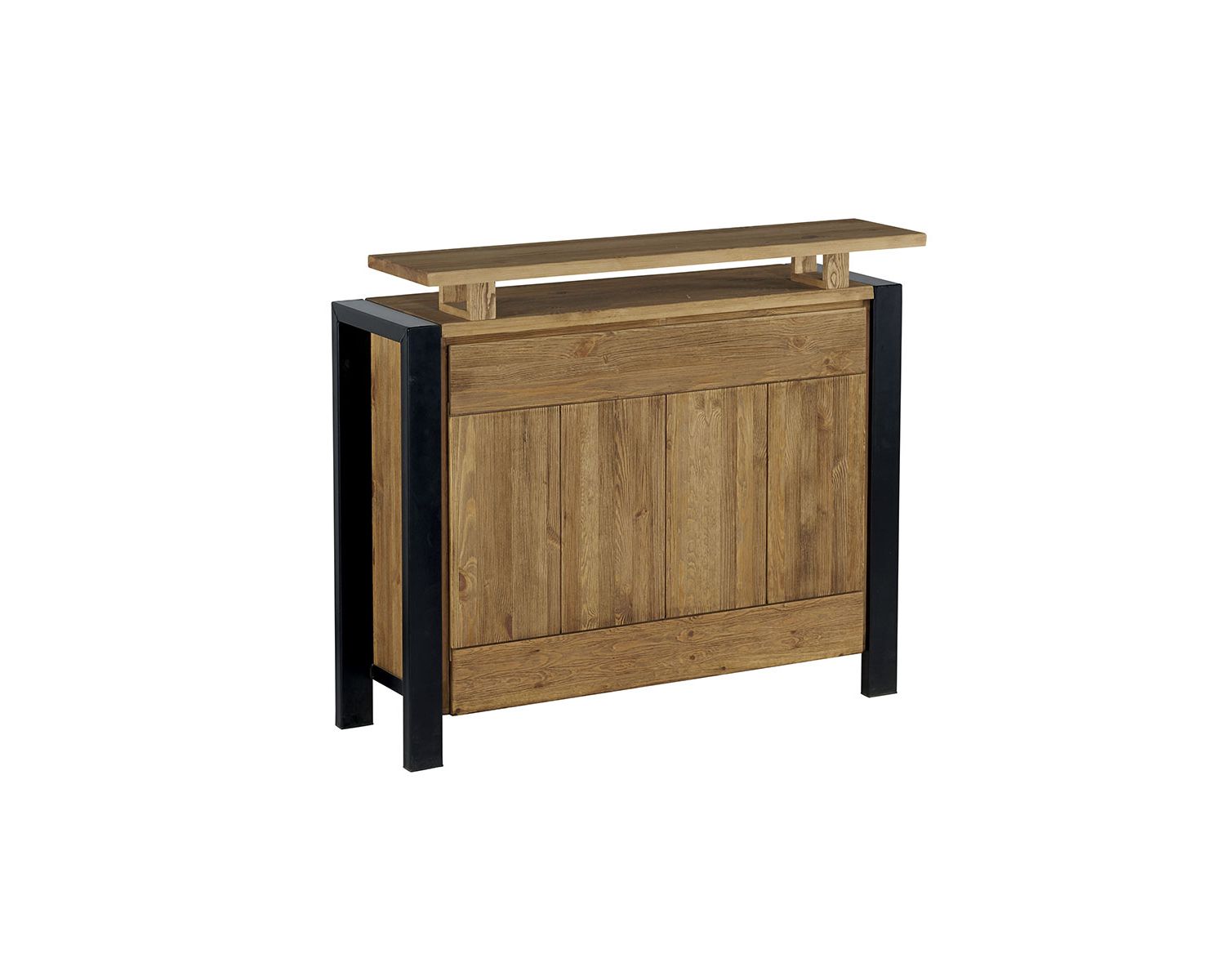 Bar en métal et pin massif  "Lugano"